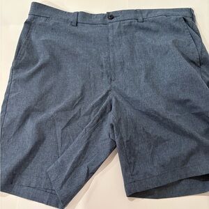 Old Navy Men's Slate Blue Flat Front Shorts